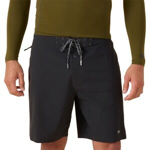 Outerknown Apex Trunks Kelly Slater Mens Black Board Shorts Size 31 Performance